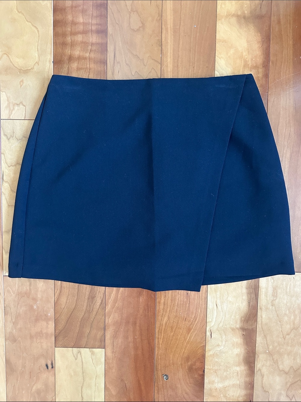 Abercrombie Black Mini Skort - Women's Sleek Wrap Front